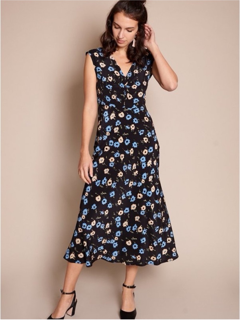 No. 6 Silk Floral Dress